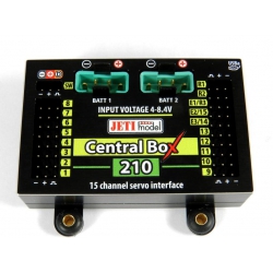 Central Box 210 + 2xRSAT2 + RCSW - Jeti Model